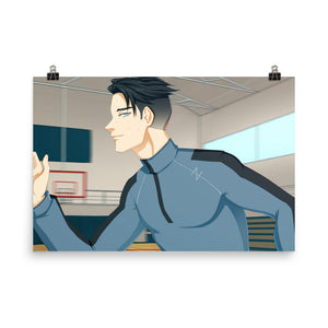 Gym Partner Poster - Tadashi