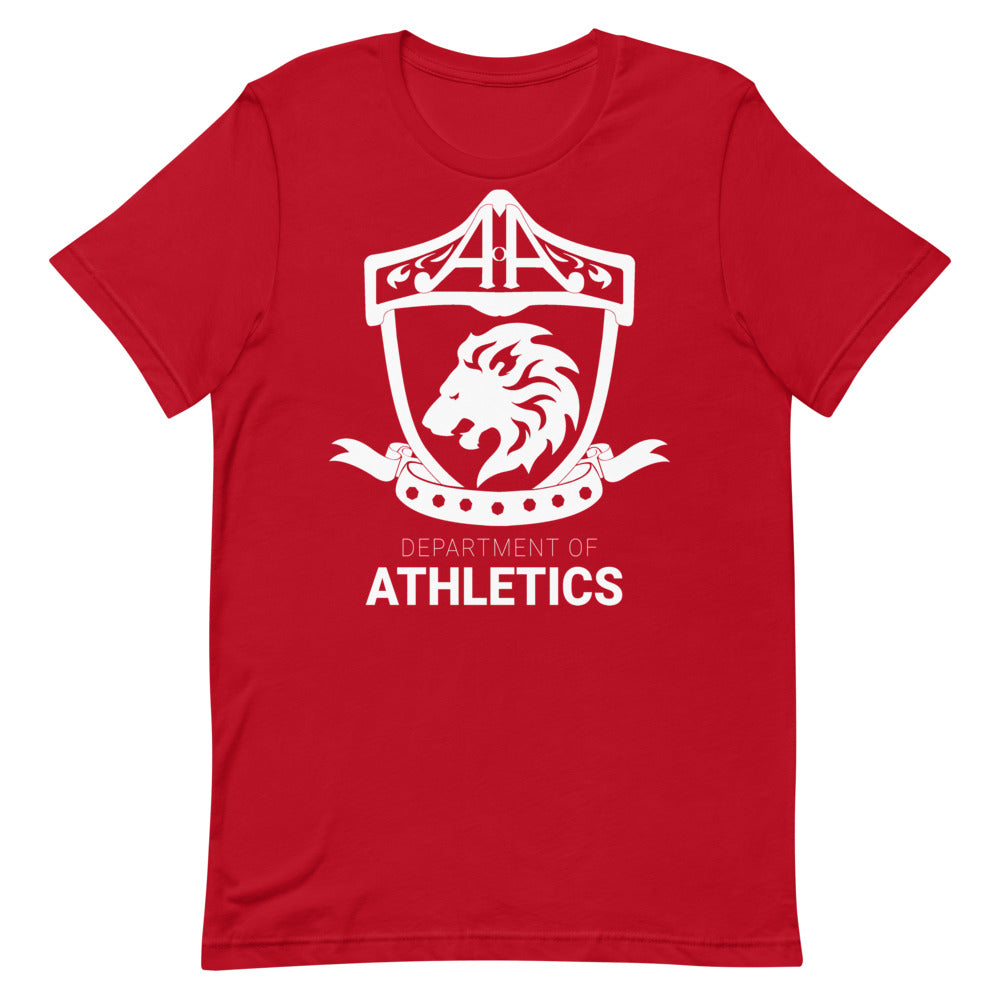 Raquel and Alistair's Athletic Dept. T-Shirt
